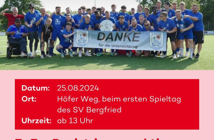 Saisonstart – Gemeinsam gegen Blutkrebs